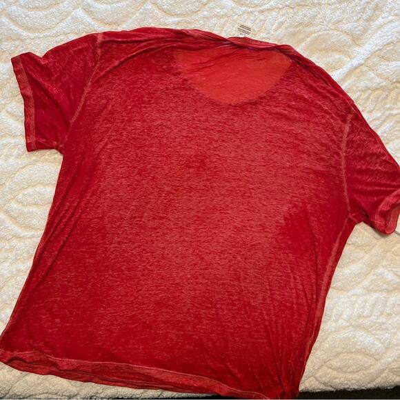 VS Pink Ohio State Buckeyes T-Shirt Sz LG Victorias Secret Athletics - Picture 2 of 3